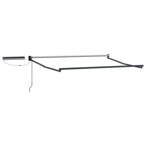 vidaXL Auvent r&eacute;tractable &eacute;lectrique Cr&egrave;me 2,5 x 2 m