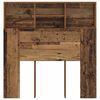 vidaXL Cabinet de T&ecirc;te de Lit Bois ancien 100 x 19 x 103,5 cm