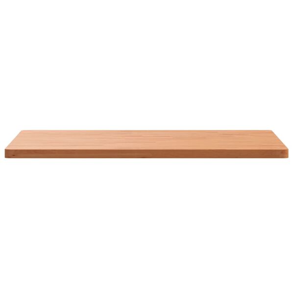 vidaXL Dessus de table 80x80x2,5 cm carr&eacute; bois massif de h&ecirc;tre