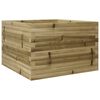 vidaXL Jardini&egrave;re 70x70x46 cm bois de pin impr&eacute;gn&eacute;