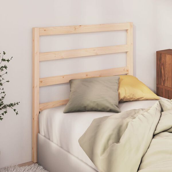 vidaXL T&ecirc;te de lit 95x4x100 cm Bois massif de pin