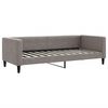 vidaXL Lit de repos sans matelas taupe 80x200 cm tissu