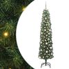 vidaXL Sapin de No&euml;l artificiel Vert 180 cm PVC et acier et plastique
