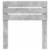 vidaXL T&ecirc;te de lit Gris b&eacute;ton 90 cm Bois d'ing&eacute;nierie