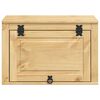 vidaXL Armoire avec stockage SKI Brun Miel 60 x 32 x 40 cm Pin massif