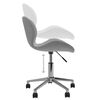 vidaXL Chaises pivotantes &agrave; manger lot de 2 Gris clair Velours