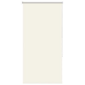 vidaXL Store enrouleur occultant blanc cass&eacute; 70x130cm largeur du tissu