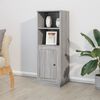 vidaXL Buffet haut sonoma gris 36x35,5x103,5 cm bois d'ing&eacute;nierie