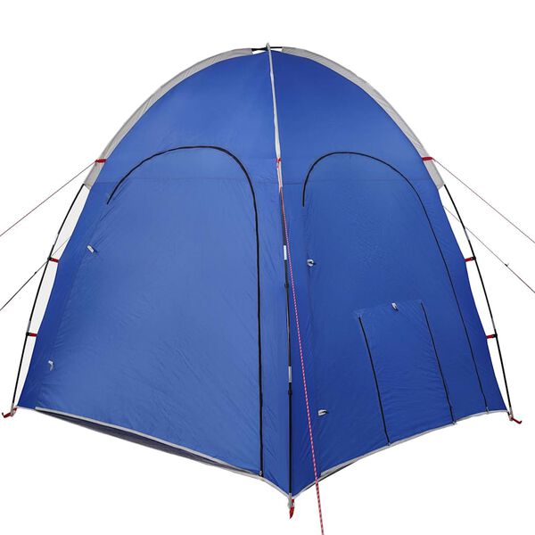 vidaXL Tente de Piscine avec toit Bleu azure 366 x 305 x 231 cm