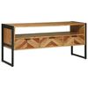 vidaXL Meuble TV Marron 100 x 35 x 50 cm Bois d'acacia massif