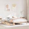 vidaXL Cadre de lit sans matelas 160x200 cm bois massif de pin