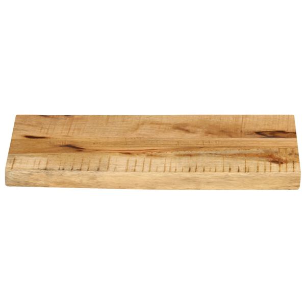 vidaXL Dessus de table 60x20x3,8 cm bord vif bois massif manguier brut
