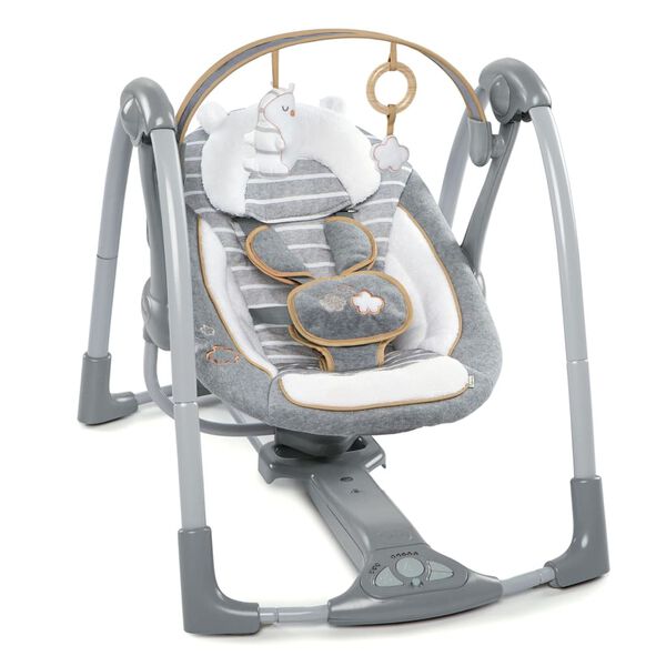 Ingenuity Balan&ccedil;oire b&eacute;b&eacute; portable Swing'n'Go Bella Teddy