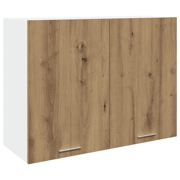 vidaXL Armoire suspendue "Lyon" Chêne artisanal 80 x 31 x 60 cm Bois d'ingénierie