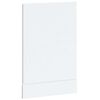 vidaXL Panneau de lave-vaisselle Porto blanc 45x1,5x67 cm