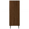 vidaXL Buffet ch&ecirc;ne marron 34,5x32,5x90 cm bois d'ing&eacute;nierie