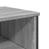 vidaXL Table console sonoma gris 100x35x74,5 cm bois d'ing&eacute;nierie