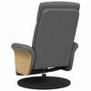 vidaXL Fauteuil de massage inclinable Gris fonc&eacute; 79 x 87 x 104,5 cm