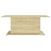 vidaXL Table basse chêne sonoma 102x55,5x40 cm bois d'ingénierie