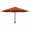 vidaXL Parasol de jardin Terre cuite 248 x 248 x 148 cm