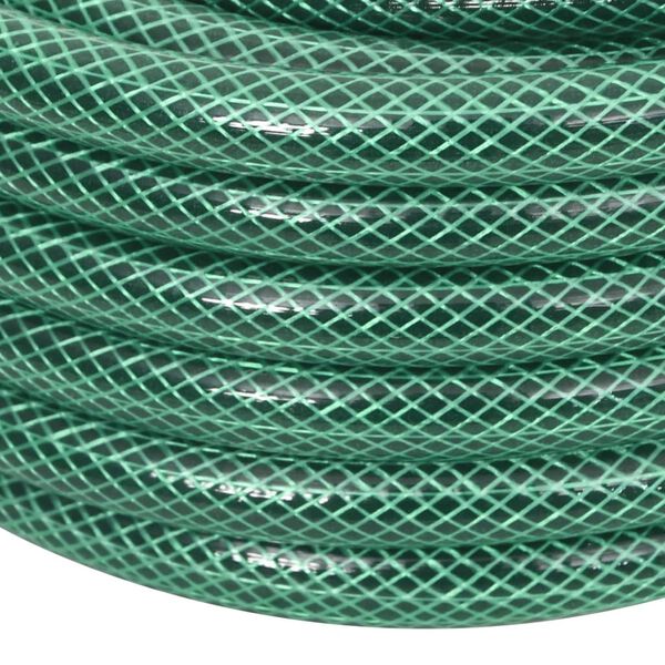 vidaXL Tuyau d'arrosage vert 0,5" 30 m PVC