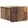 vidaXL Cabinet de chevet mural Bois ancien 33 x 34,5 x 24 cm