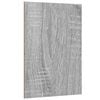 vidaXL Panneaux d&eacute;coratifs 50 pc Gris Sonoma 15 x 21 x 0,27 cm