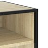 vidaXL Meuble TV ch&ecirc;ne sonoma 180x40x46 cm bois d'ing&eacute;nierie