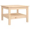vidaXL Table basse 55x55x40 cm Bois massif de pin