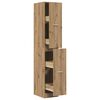 vidaXL Armoire d'apothicaire ch&ecirc;ne artisanal bois d'ing&eacute;nierie