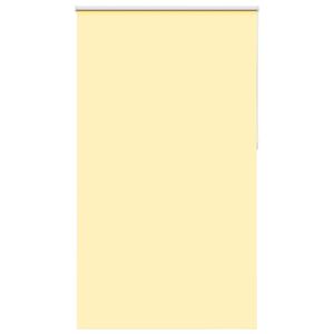 vidaXL Store enrouleur occultant jaune largeur du tissu 121,6 cm