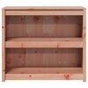vidaXL Armoire de cuisine Ch&ecirc;ne brun 106 x 55 x 92 cm Pin massif