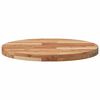vidaXL Dessus de table rond &Oslash;60x4 cm bois massif d'acacia