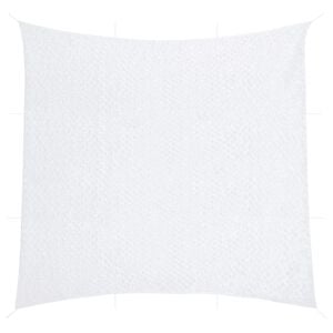 vidaXL Filet de camouflage avec sac de rangement 614x581 cm blanc