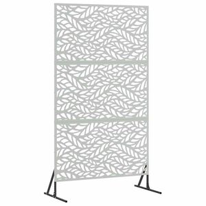 vidaXL &Eacute;cran de confidentialit&eacute; 100 x 50 x 180 cm Acier galvanis&eacute;