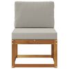 vidaXL Sofa de milieu ext&eacute;rieur Bois d'Acacia Massif