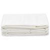 vidaXL Tapis de tente 100x500 cm Blanc