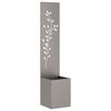 vidaXL &Eacute;cran de confidentialit&eacute; de jardin Rouill&eacute; 32 x 32 x 150 cm