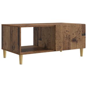 vidaXL Table basse Bois ancien 90 x 50 x 40 cm Bois d'ing&eacute;nierie