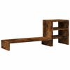 vidaXL Support de moniteur et organisateur de bureau bois d'ing&eacute;nierie
