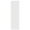 vidaXL Armoire suspendue Blanc 20 x 29,5 x 100 cm Bois d'ing&eacute;nierie