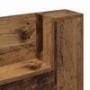 vidaXL T&ecirc;te de lit Bois ancien 200 x 15 x 103,5 cm Bois d'ing&eacute;nierie