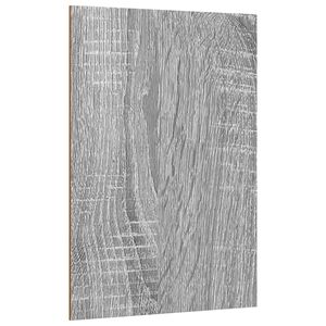 vidaXL Panneaux d&eacute;coratifs 12 pc Gris Sonoma 21 x 30 x 0,27 cm