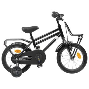 vidaXL V&eacute;lo pour Enfants 12 Pouces pour les enfants de 2 &agrave; 4 ans Noir