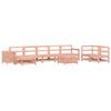 vidaXL Salon de jardin 10 pcs bois massif sapin de douglas