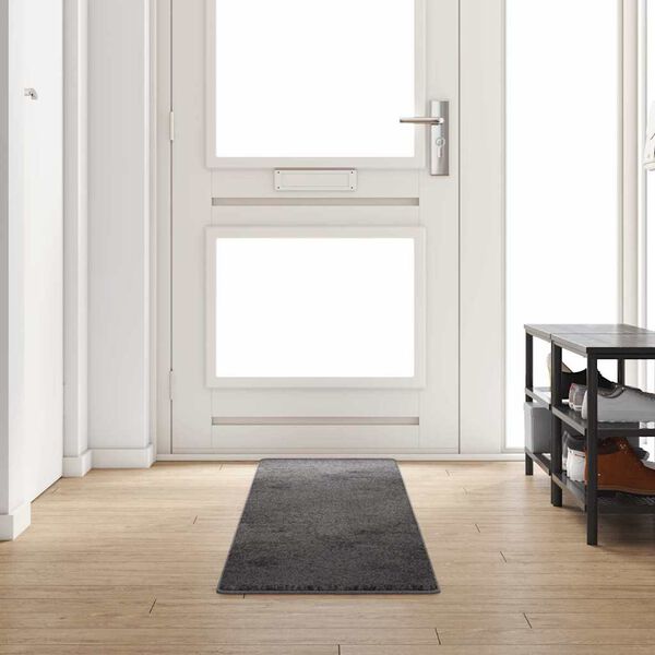 vidaXL Tapis Couloir Gris 50 x 300 cm