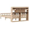 vidaXL Lit biblioth&egrave;que sans matelas 160x200 cm bois massif de pin
