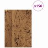 vidaXL Panneaux d&eacute;coratifs 150 pcs Bois ancien 15 x 21 x 0,27 cm