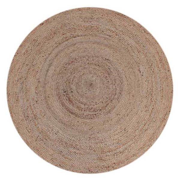 LABEL51 Tapis Jute Rond 180 cm Naturel