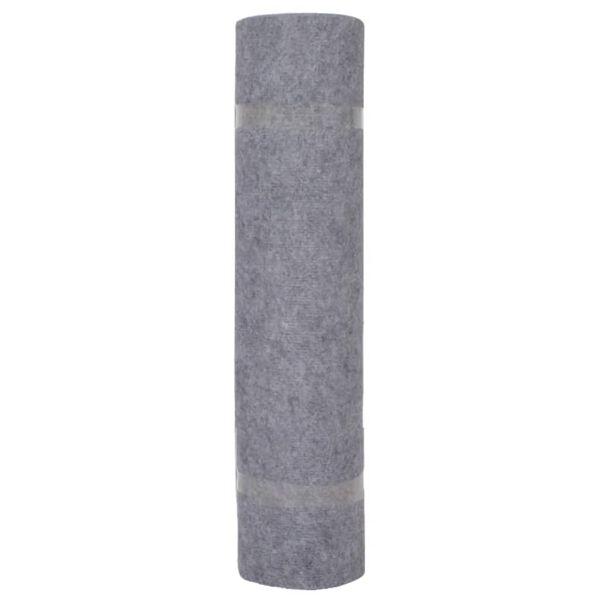 vidaXL Tapis stri&eacute; pour exposition 1,2x20 m Gris